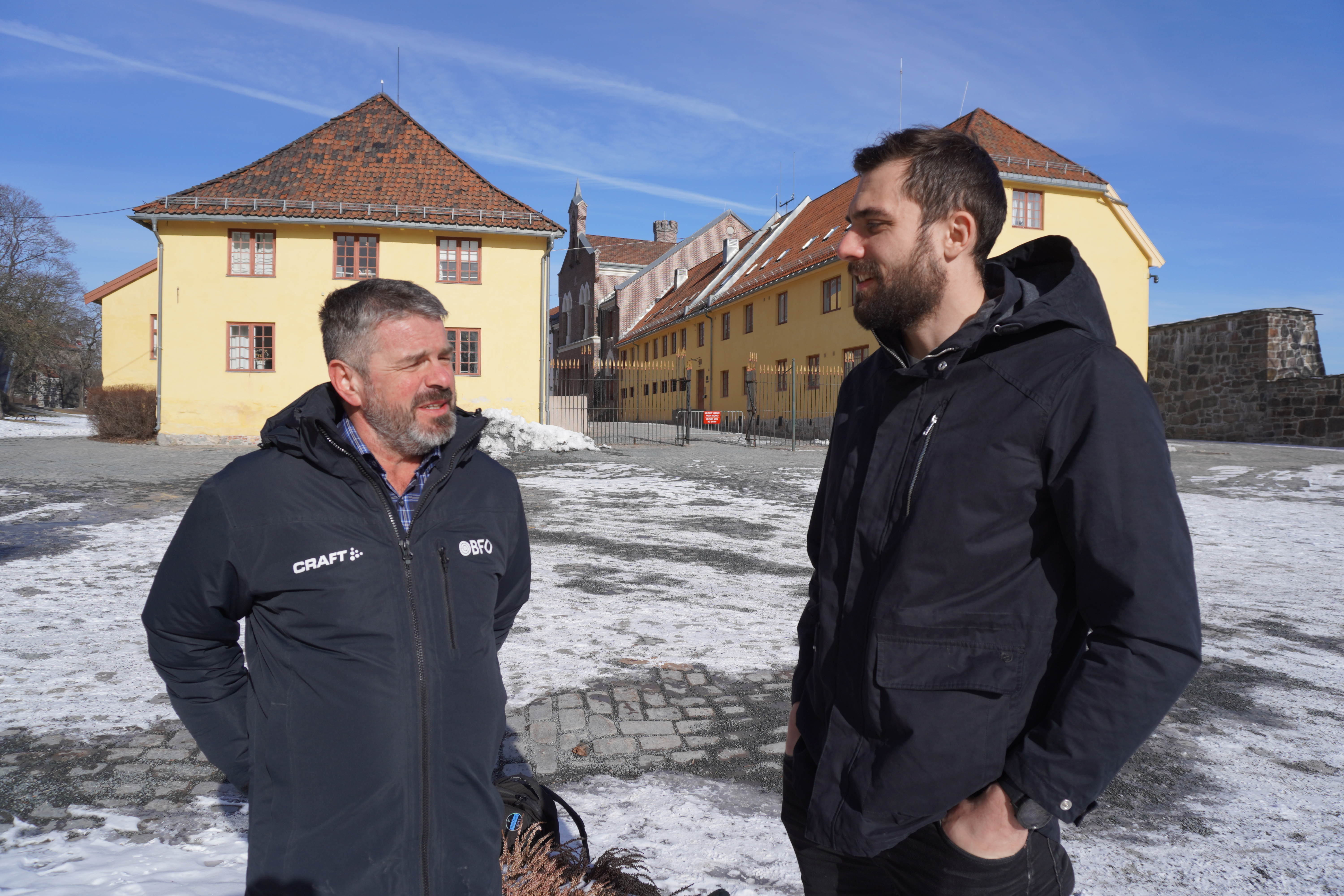 Hans Petter Myrseth og Mikael Roksvaag